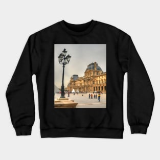 The Lamppost  & The Louvre Crewneck Sweatshirt